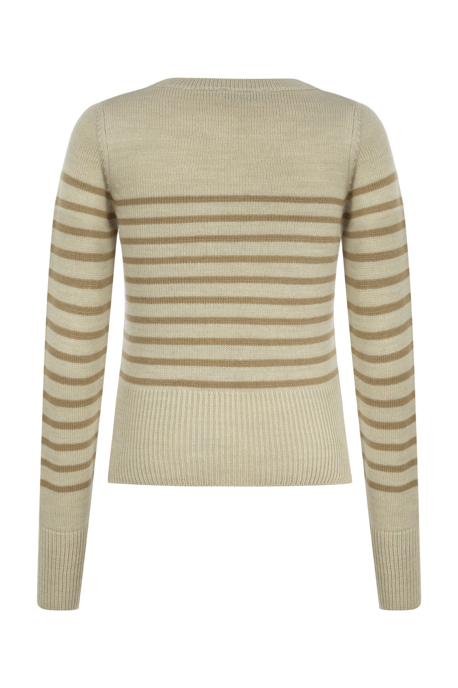 NEW IN STRIPED SWEATER