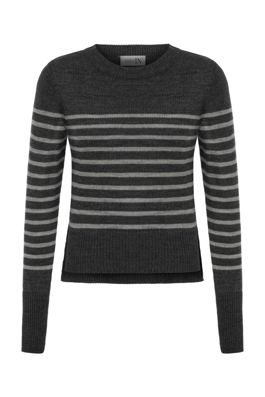NEW IN STRIPED SWEATER