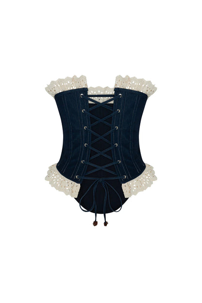 SPRING RUFFLE CORSETTE