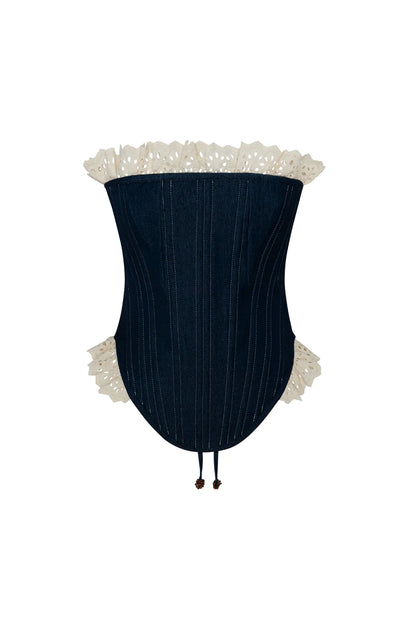 SPRING RUFFLE CORSETTE