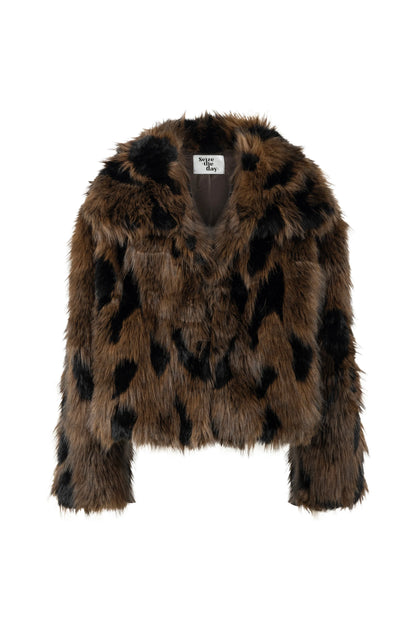 SEIZE THE DAY FLO FUR COAT