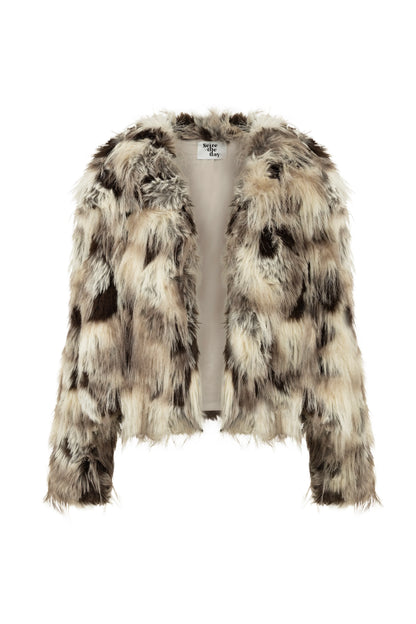 SEIZE THE DAY FLO FUR COAT