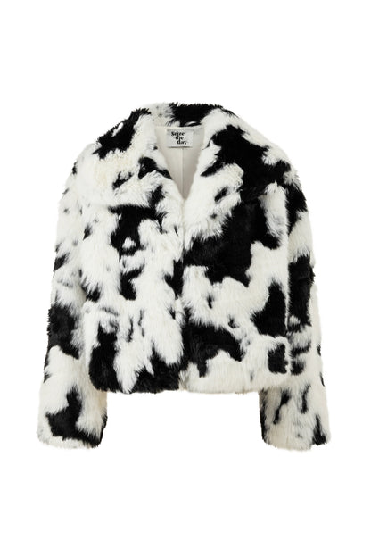 SEIZE THE DAY FLO FUR COAT