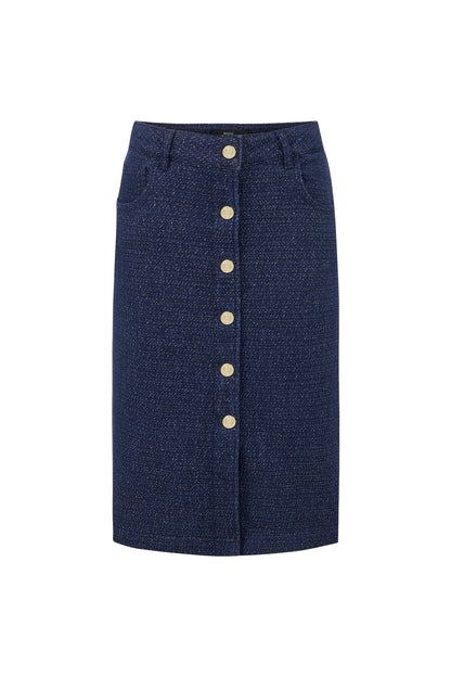 SEIZE THE DAY LACY MIDI SKIRT