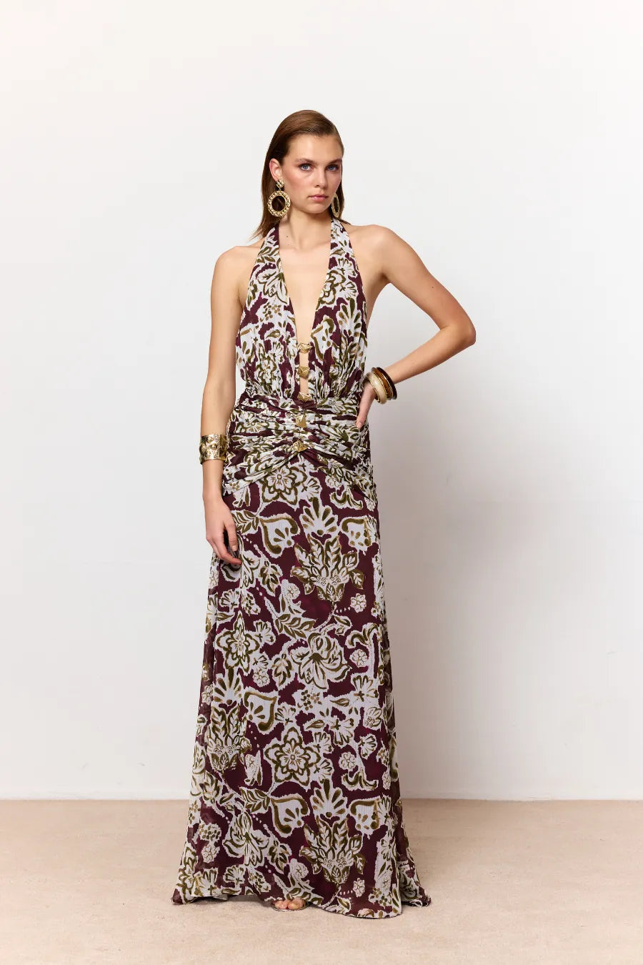 GİZEM PARÇALI LUISA DRESS 2