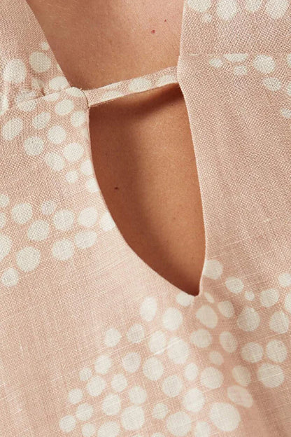 DAHLIA BIANCA OCEAN DRESS