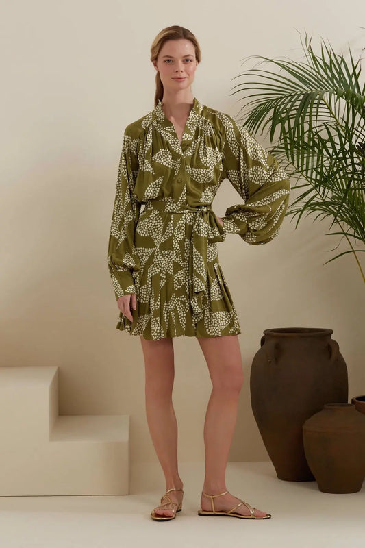 DAHLIA BIANCA PAMELA DRESS