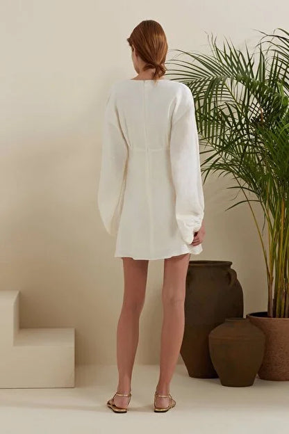 DAHLIA BIANCA OCEAN DRESS