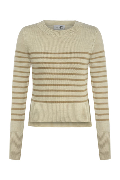 NEW IN STRIPED SWEATER