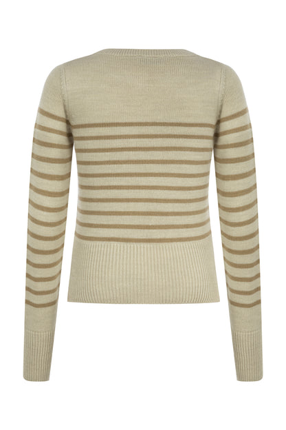 NEW IN STRIPED SWEATER
