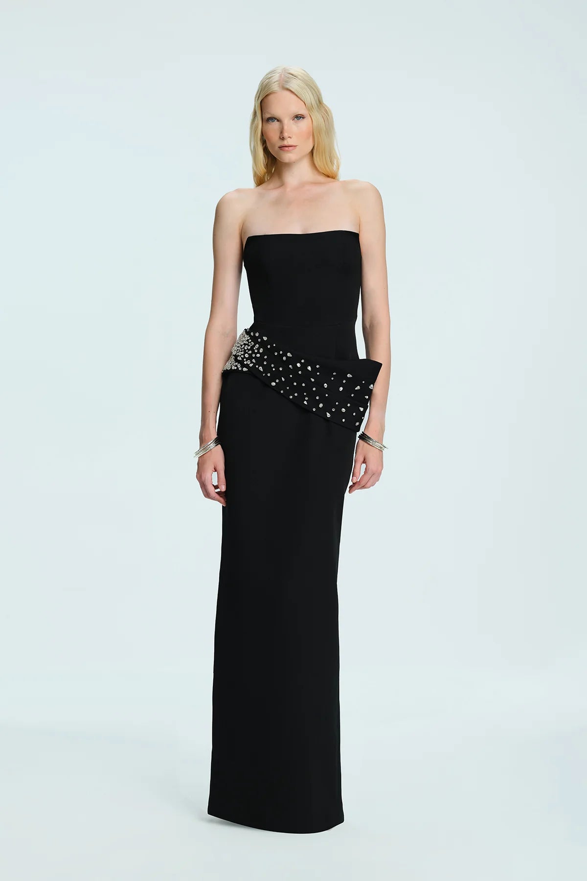SPRING AFFAIR CRYSTAL MAXI GOWN