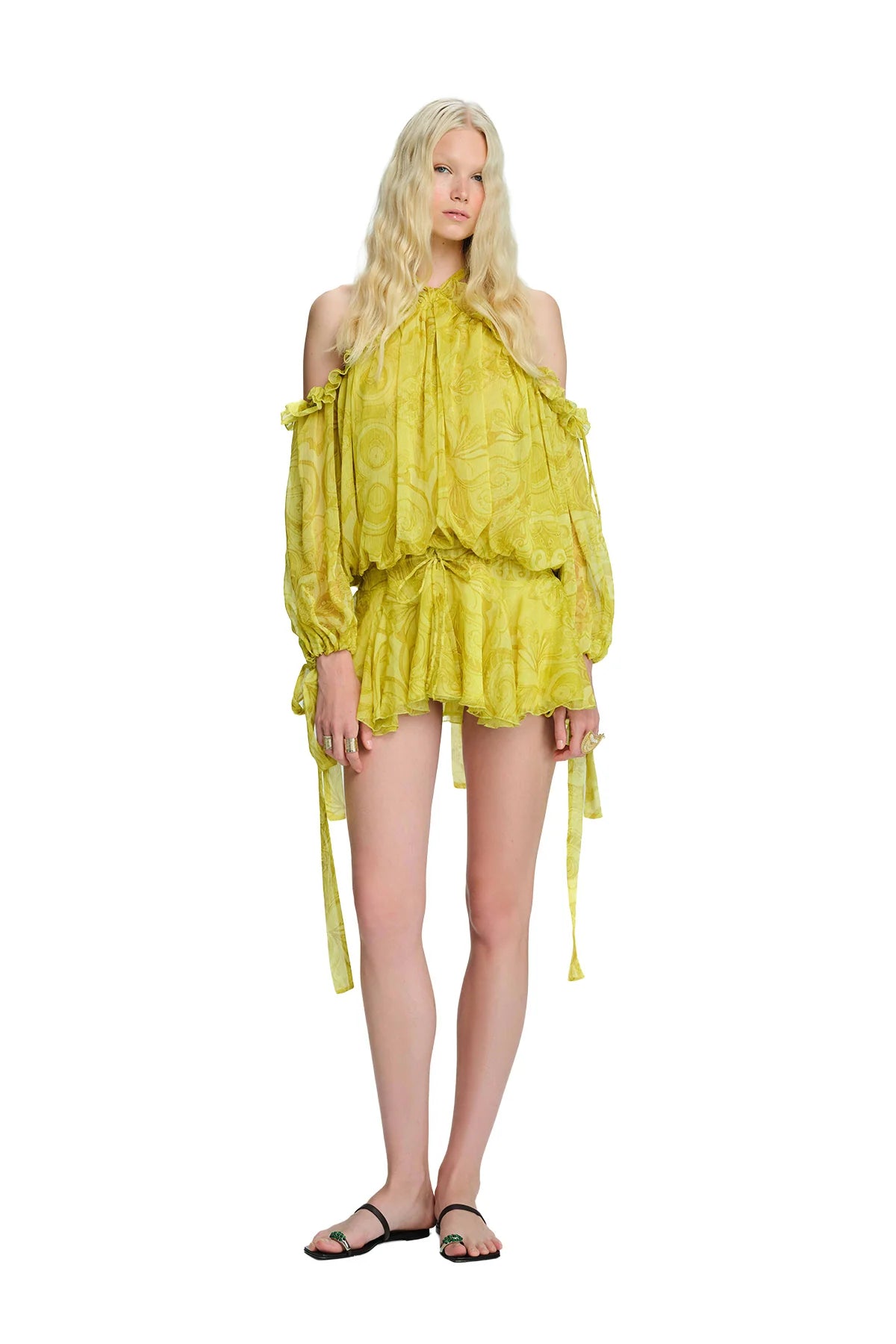 SPRING AFFAIR CITRINE MIRAGE DRESS