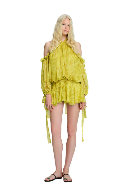 SPRING AFFAIR CITRINE MIRAGE DRESS