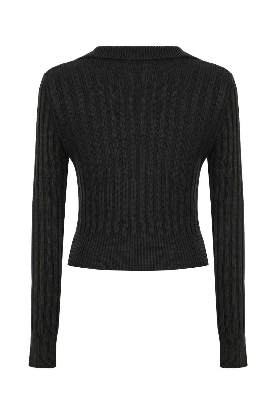 NEW IN POLO-NECK SWEATER