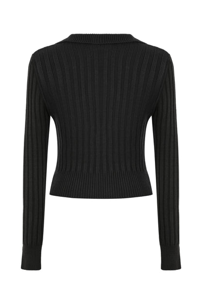 NEW IN POLO-NECK SWEATER