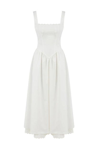 SEIZE THE DAY CARMINE DRESS