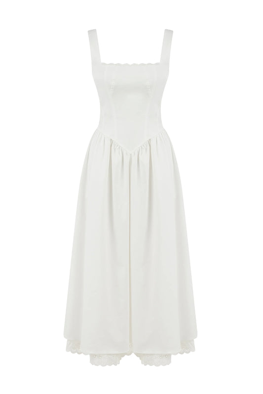 SEIZE THE DAY CARMINE DRESS