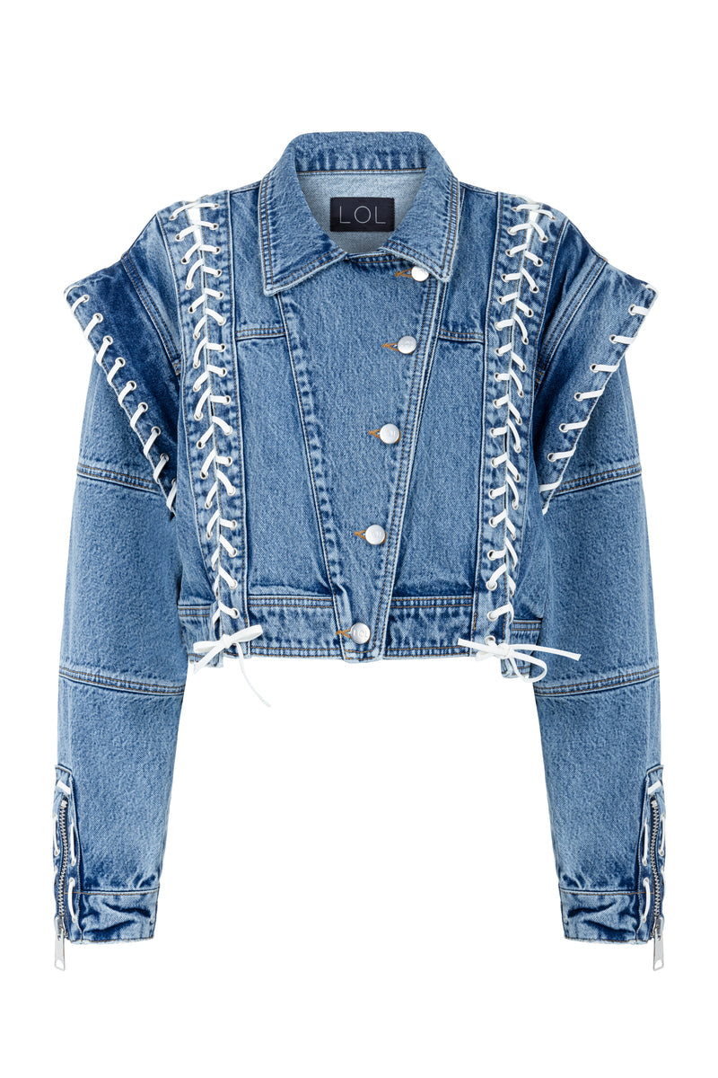 LOL CHER DENIM JACKET