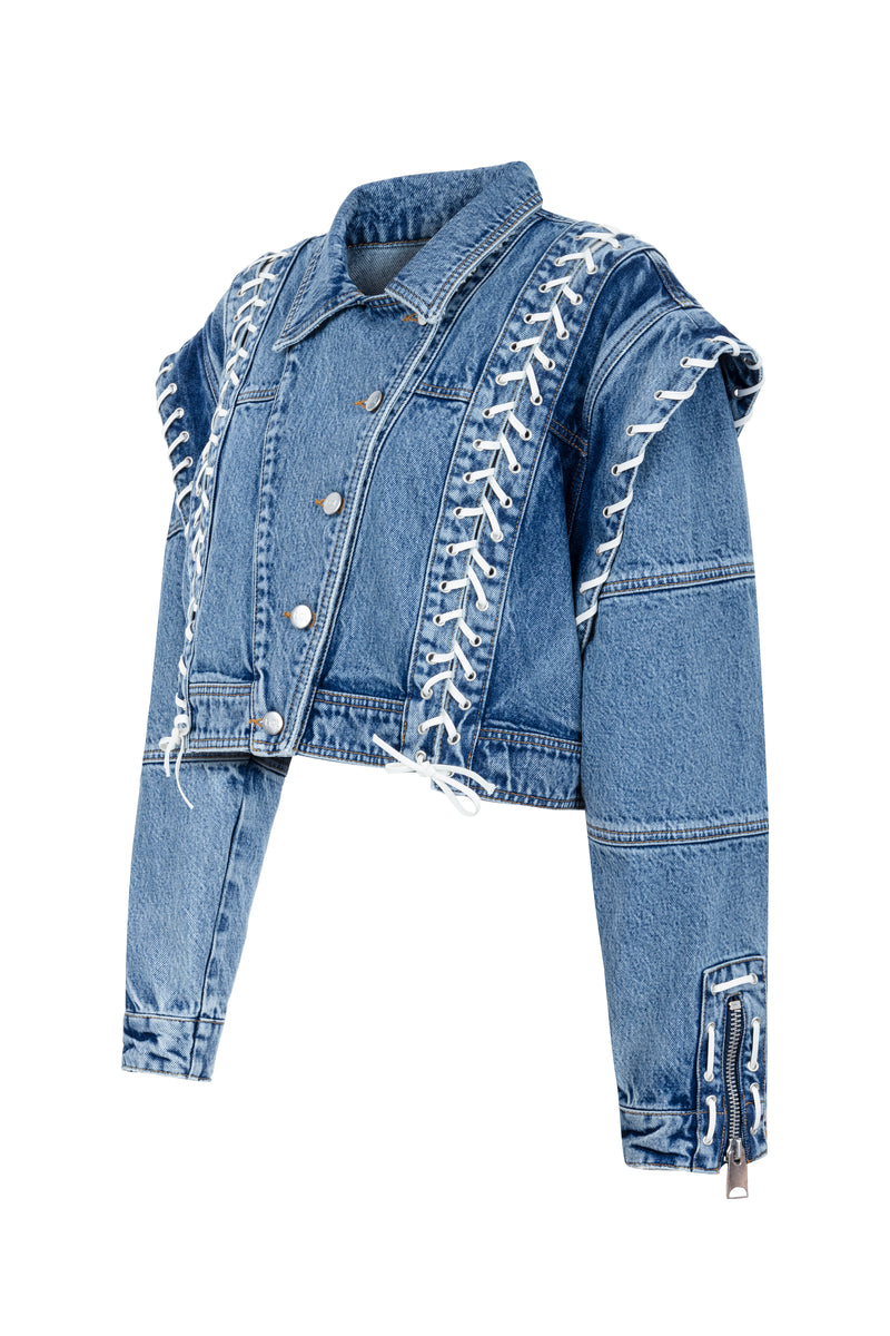 LOL CHER DENIM JACKET