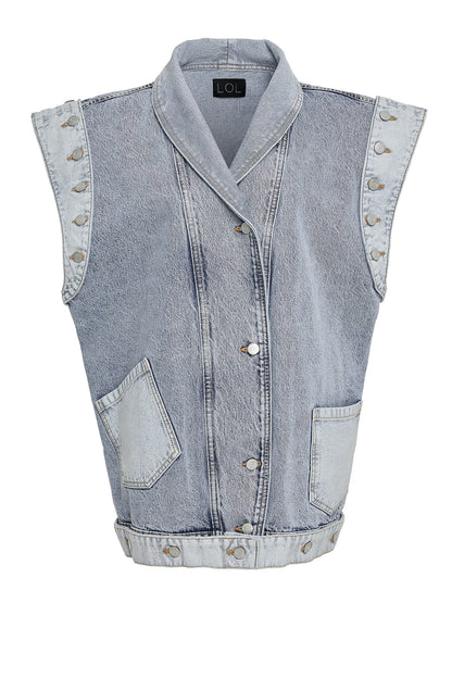 LOL SIENNA DENIM VEST