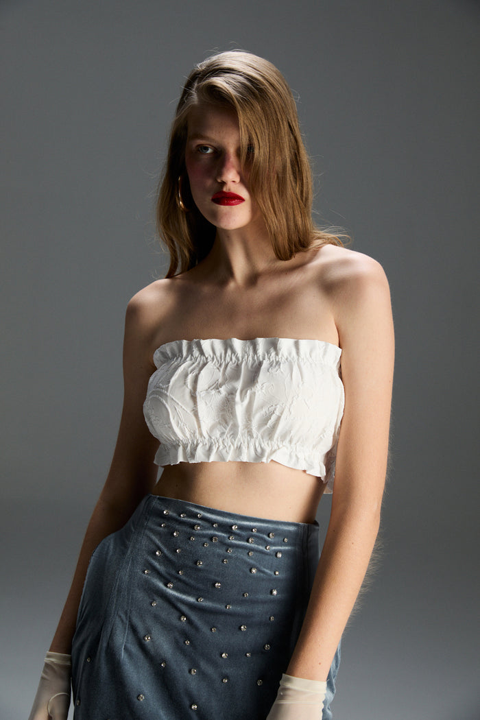 FEEMUSE GLORIA VELVET CORSET SET