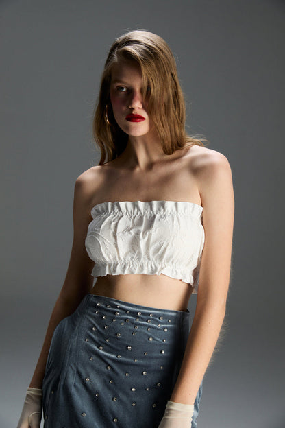 FEEMUSE GLORIA VELVET CORSET SET