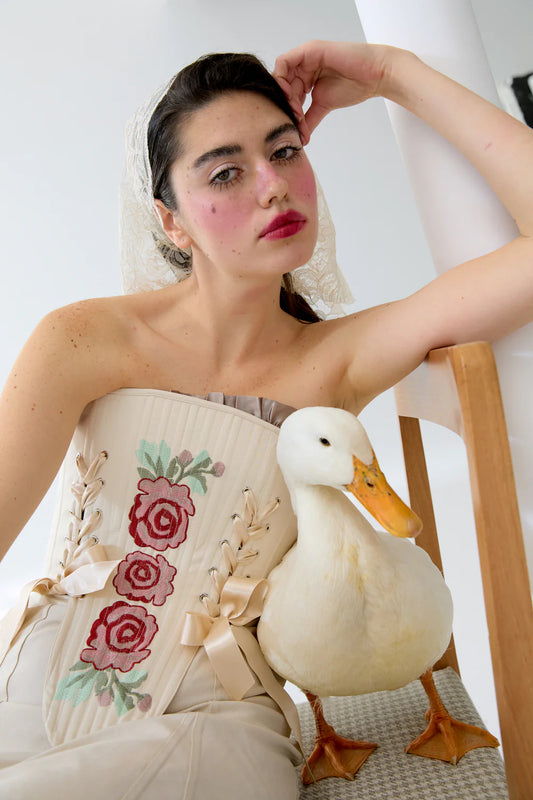 FEEMUSE ROSA CORSET SET