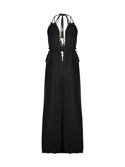 NAIVE GOLDIE BLACK DRESS