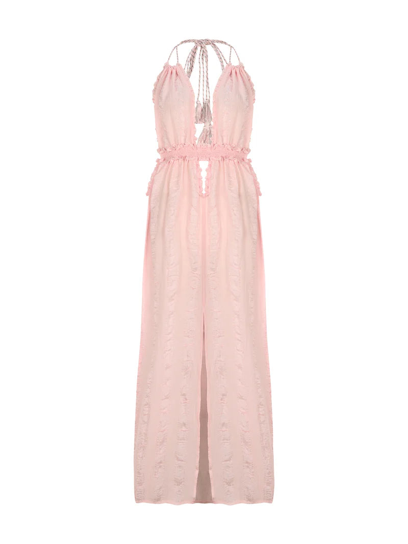 NAIVE GOLDIE PINK DRESS