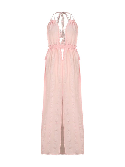 NAIVE GOLDIE PINK DRESS