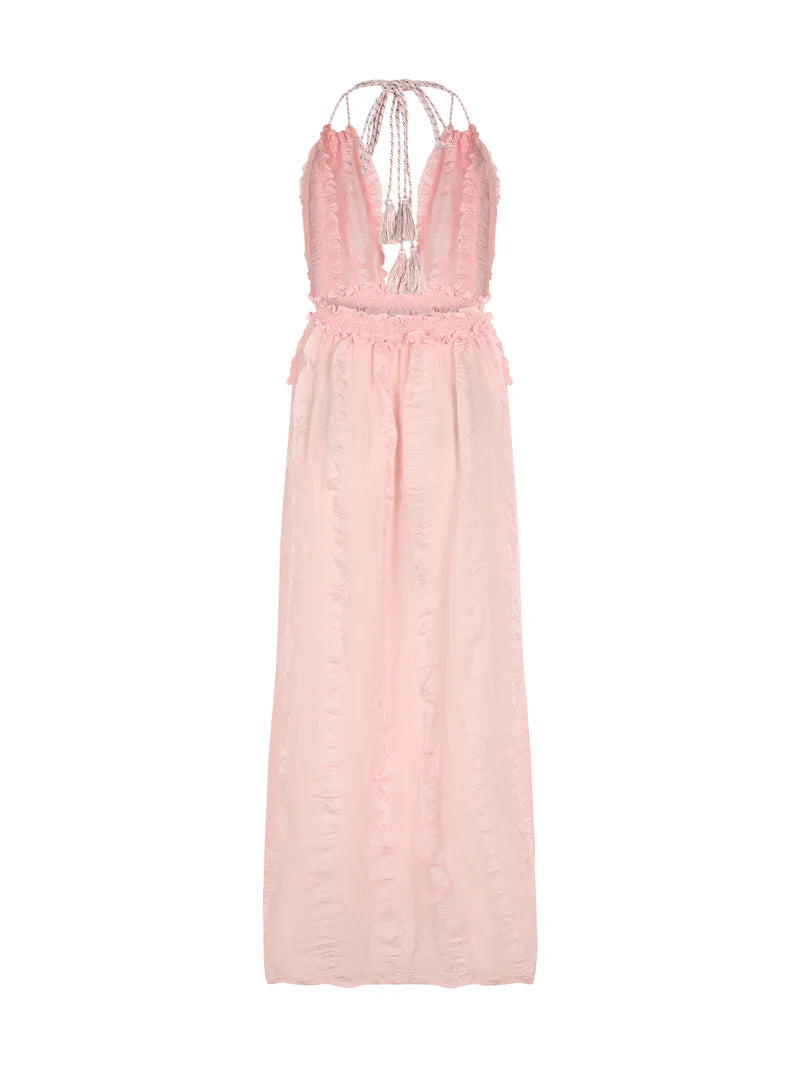 NAIVE GOLDIE PINK DRESS