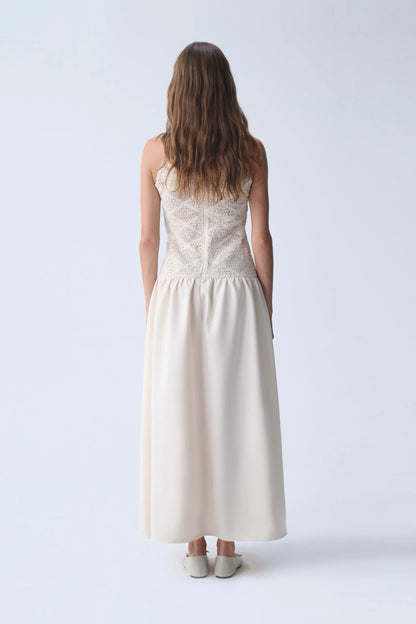 NAIA ELLA MIDI DRESS