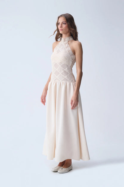 NAIA ELLA MIDI DRESS