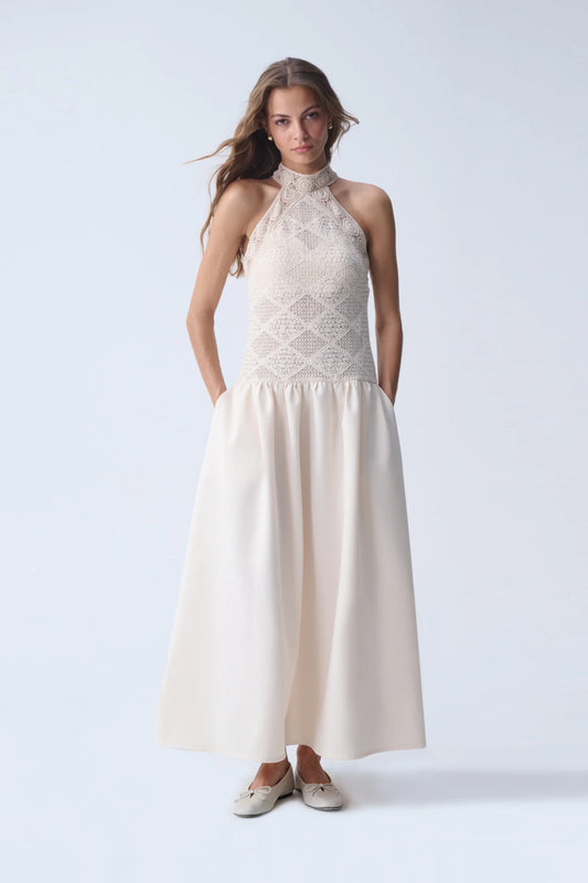 NAIA ELLA MIDI DRESS