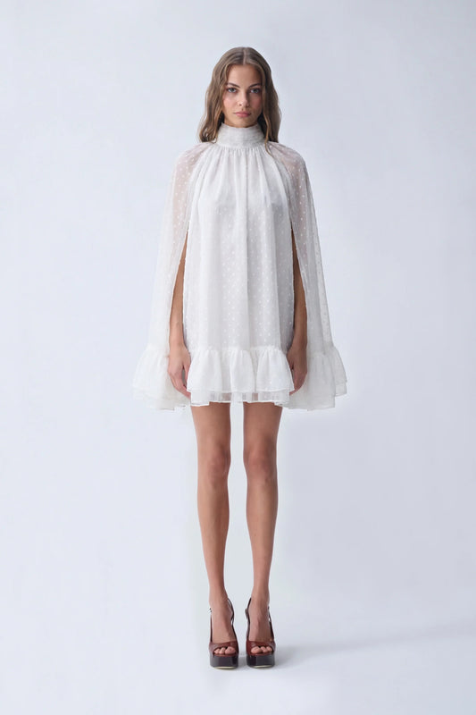 SOFIA MINI CAPE DRESS