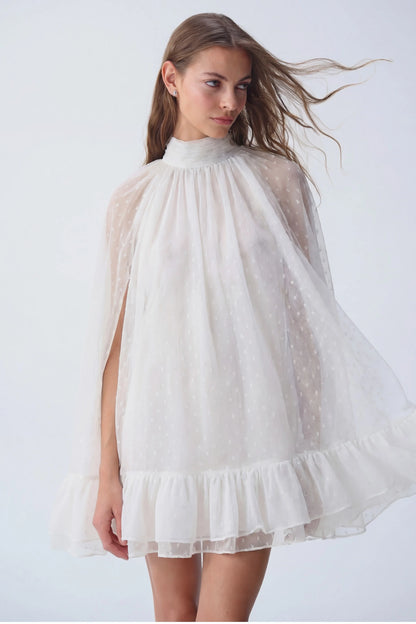 SOFIA MINI CAPE DRESS