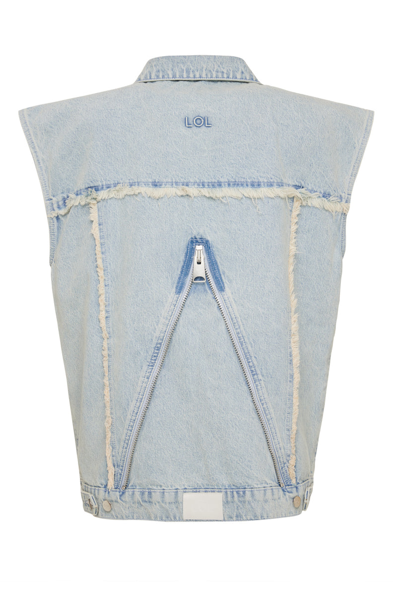 LOL JESSIE DENIM VEST