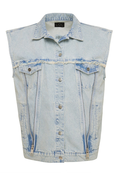 LOL JESSIE DENIM VEST