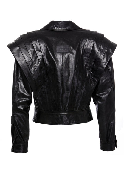 LOL YASMEEN LEATHER JACKET