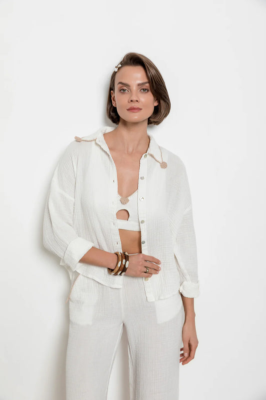 LINOYA BUTTERFLY SHIRT