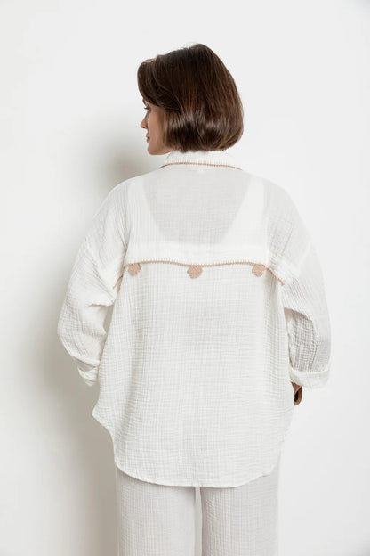 LINOYA BUTTERFLY SHIRT