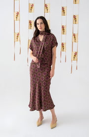 LE MONADE LIZBON MIDI SKIRT