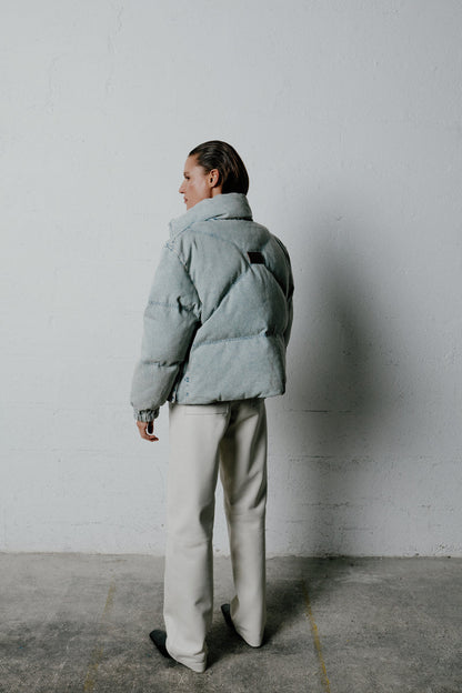 LOL MARLA PUFFER DENIM JACKET