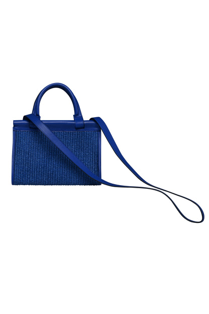 BLINQ MICRO PORTO RAFFIA SAPPHIRE BLUE