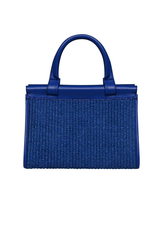 BLINQ MICRO PORTO RAFFIA SAPPHIRE BLUE