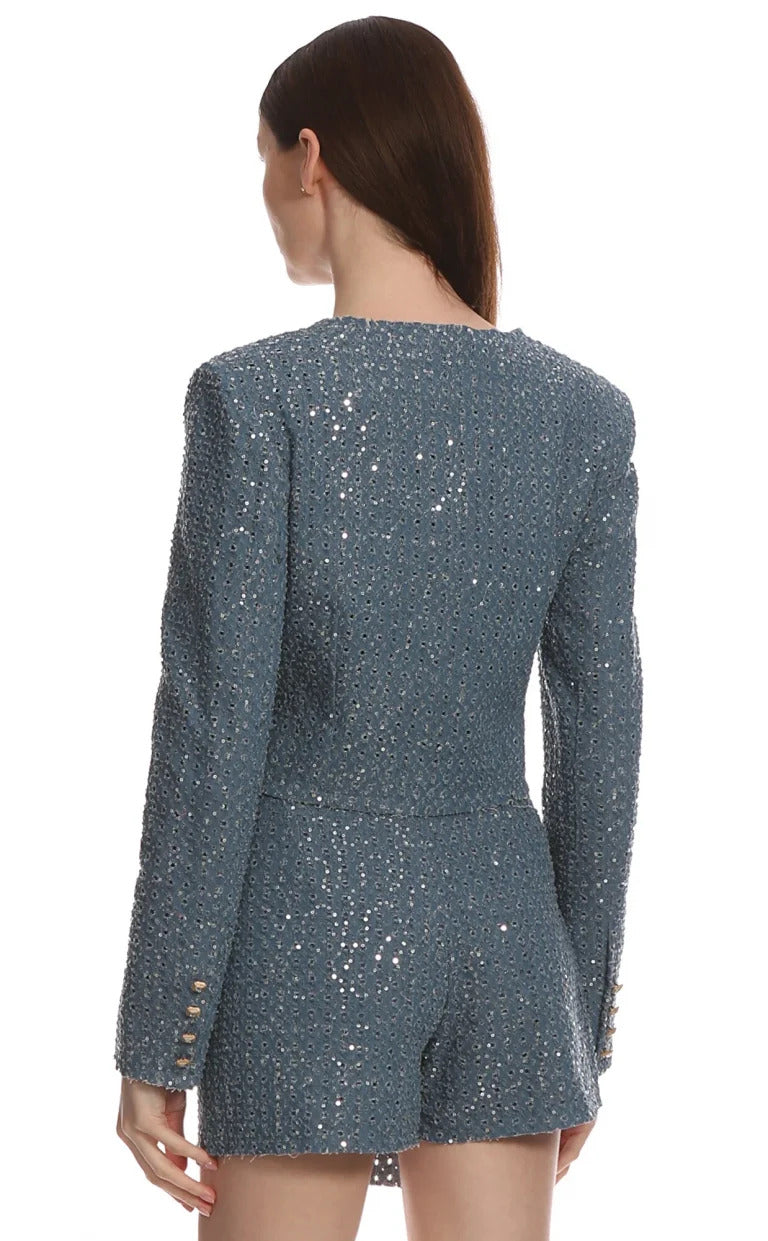 EMEL İSMAİLOĞLU SEQUINED JACKET