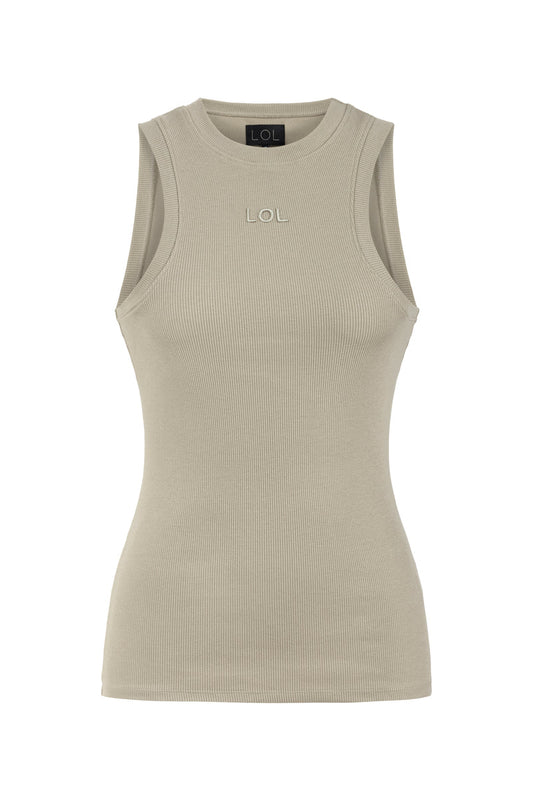 LOL RIMA RIBBED TOP