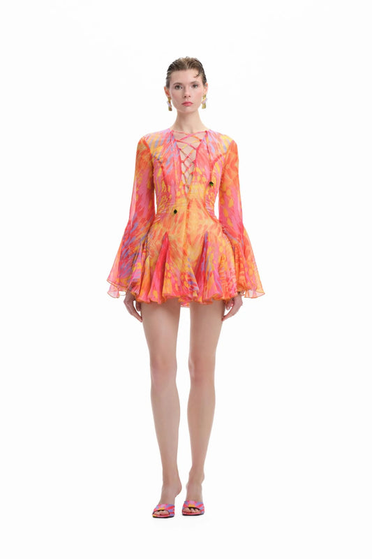 SPRING AFFAIR CAPRI MINI DRESS