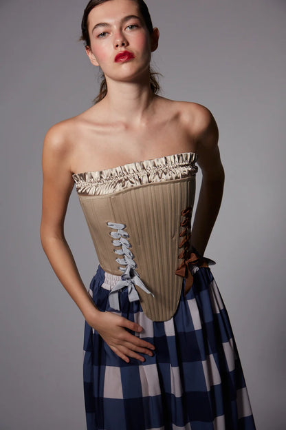 FEEMUSE MARIE BEIGE CORSET