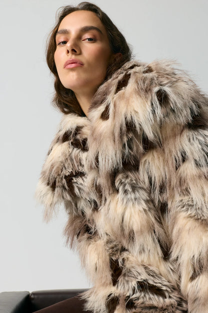 SEIZE THE DAY FLO FUR COAT